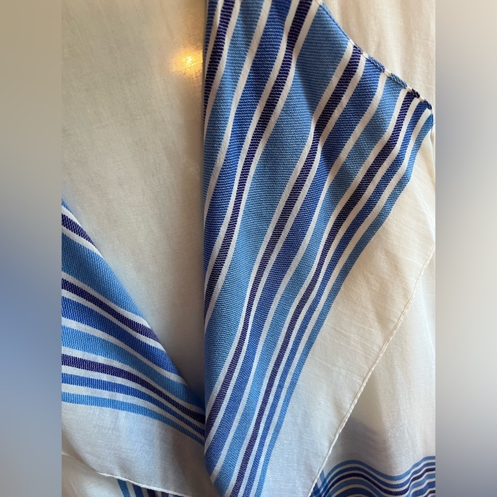 J. CREW cotton/acrylic shawl. One size - Picture 3 of 7